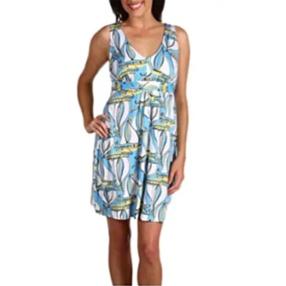 Lilly Pulitzer Sailboat Print Mini Dress - Picture 6 of 6